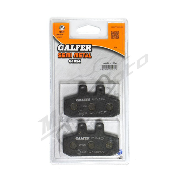 GALFER Semi-Metallic Brake Pads Aprilia / Cagiva / Derbi / KTM 125-500 85-14