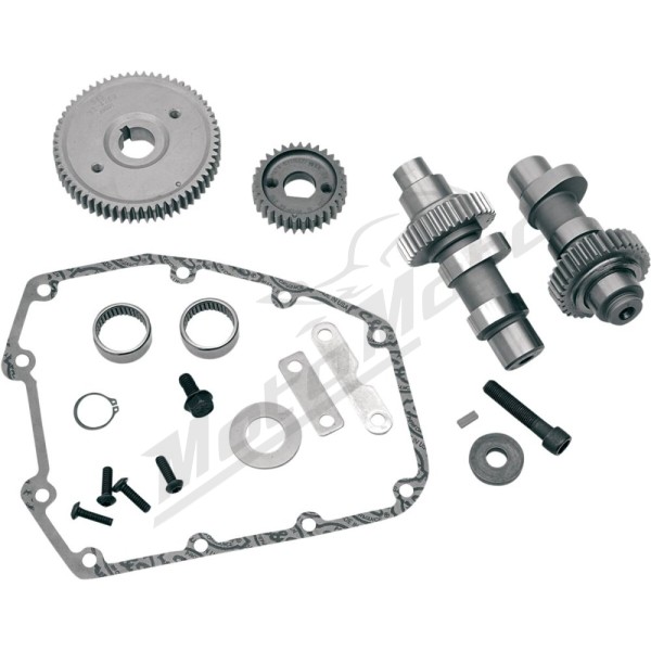 S&S CYCLE 585G Gear Drive Camshaft Kit Harley Davidson FLD / FLHR / FLHRC 1450-1800cc 06-16