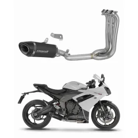 Triumph Daytona 660 2024-2026 Dominator išmetimo sistemos duslintuvas HP8 BLACK + dB killer