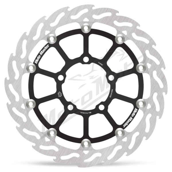 MOTO-MASTER Flame Racing Front Floating Brake Disc Triumph Daytona / Street Triple 660/765 23-26 