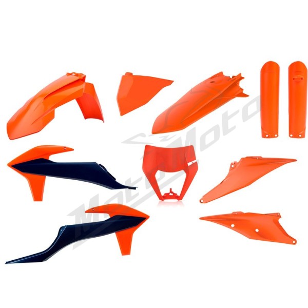 POLISPORT Plastic Kit KTM EXC-F EXC 100-500 20-23