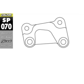 GALFER Brake disc/caliper adapter Ø330mm Left Harley Davidson