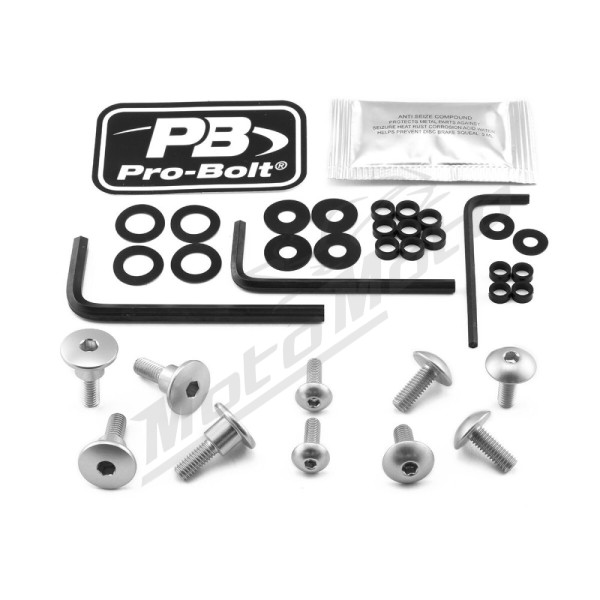 PRO BOLT Aliuminio apdailų varžtų rinkinys Kawasaki Z 800cc 13-16