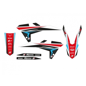 BLACKBIRD Dream 4 pilnas grafikos rinkinys Fantic FANTIC E/M COMPETITION E/M PERFORMANCE / ENDURO / MOTARD 50cc 2015-2020