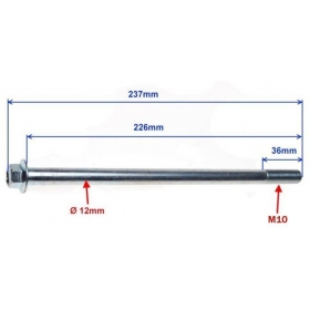 Stud M12 (length 226mm)