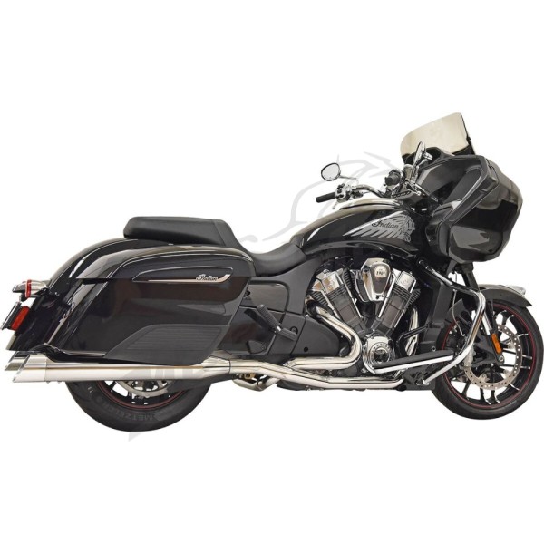 BASSANI XHAUST True Dual Exhaust System INDIAN CHALLENGER / PURSUIT 2020-2025