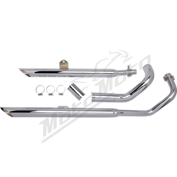 COBRA Drag Pipes Exhaust System Yamaha XVS 650 97-15
