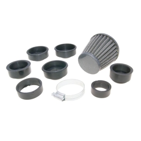 101 OCTANE Power Universal Air Filter Carbon Ø32-45mm