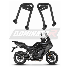 Yamaha Tracer 9 / GT 2025-2026 Dominator Stainless steel Crash Bars BLACK