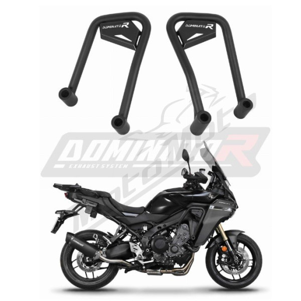 Yamaha Tracer 9 / GT 2025-2026 Dominator Stainless steel Crash Bars BLACK