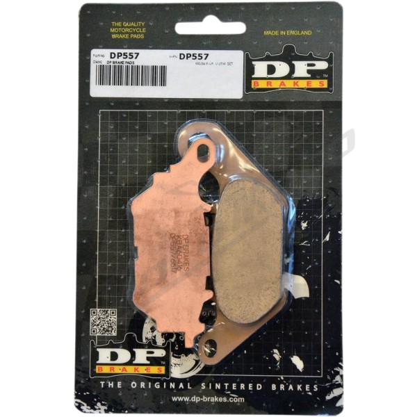 DP BRAKES Standard DP Sintered Brake Pads Yamaha CZD / MT-03 / XMAX / YP / YZF-R25 / YZF-R3 125-300cc 15-25