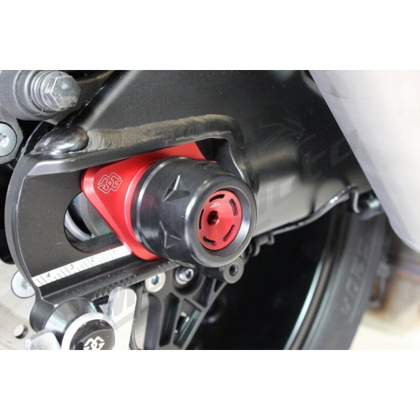 GILLES TOOLING Rear Axle Protector 2pcs Yamaha MT / YZF 1000 15-22