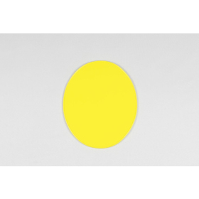 UFO Vintage Universal Number Plate Yellow