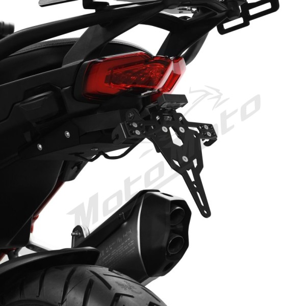ZIEGER PRO License Plate Holder Type A Ducati Multistrada V4 / Harley Davidson FXDC 1200-1584 12-23
