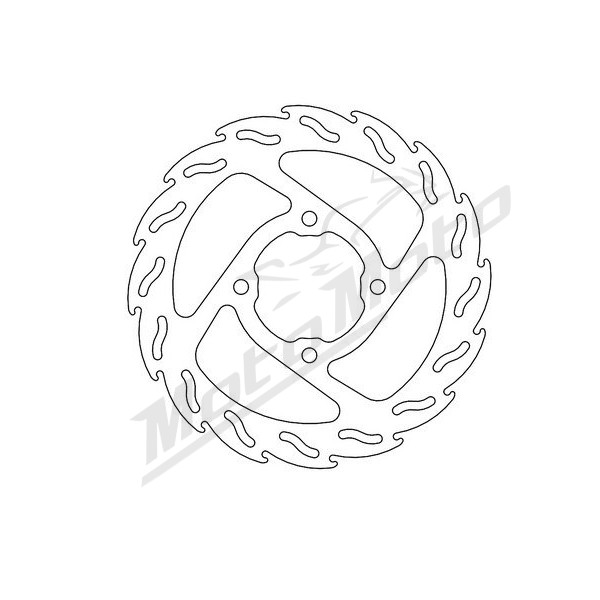 Moto-Master Rear Brake Disc 220mm Gas Gas / Husqvarna / KTM 125-300cc 04-24