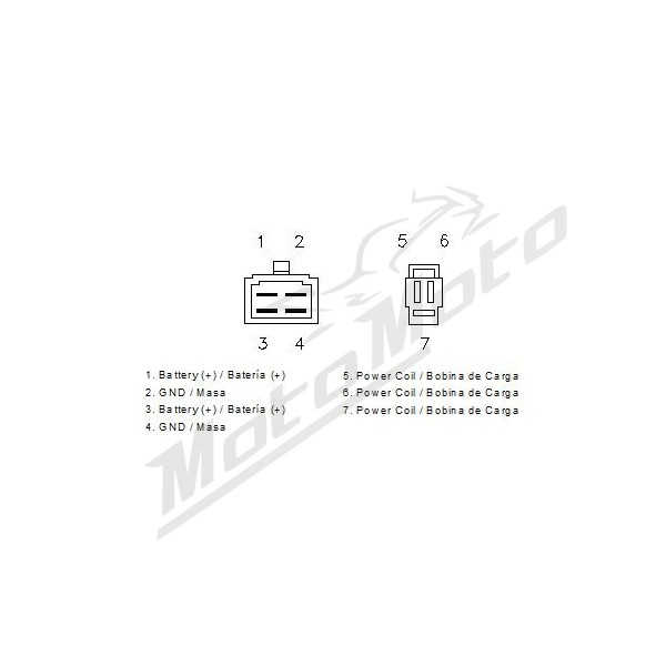 MOTOPLAT Regulator Honda VT 600 88-07