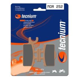 TECNIUM Racing MX/ATV stabdžių trinkelės MOR252 Kawasaki / KTM / Suzuki 65cc 00-24