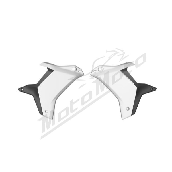 Racetech Radiator Shields YAMAHA TENERE 700 25-26 White