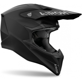 AIROH Wraaap Color black matt motocross helmet