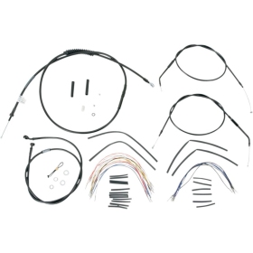 BURLY BRAND Ape Hangers handlebars Cables / Lines Extension Kit Harley Davidson XL / XLH 883-1200cc 1997-2003