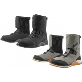 Icon Alcan WP Waterproof Motorcycle Boots