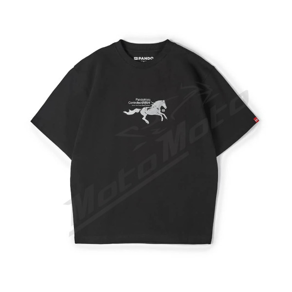 Pando Moto Luke Controlled Chaos Oversized Marškinėliai Unisex