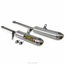 PRO CIRCUIT 304 Silencer Brushed Aluminum/Stainless Steel End Cap YAMAHA YFZ 350cc 1988-2006 