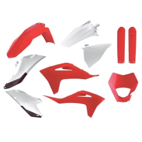 Polisport plastikų komplektas GasGas EC 250/350cc 21-23 Raudona / Balta