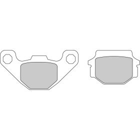 Ferodo platina-P brake pads Aprilia / Derbi / Fantic / Kram IT / Malaguti 50-300cc 81-19