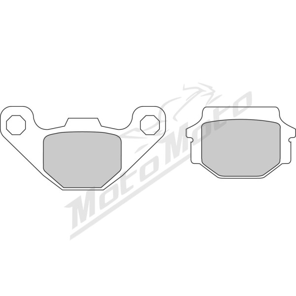 Ferodo platina-P Stabdžių Trinkelės Aprilia / Derbi / Fantic / Kram IT / Malaguti 50-300cc 81-19