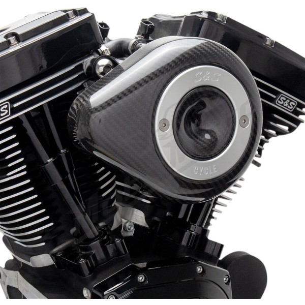 S&S CYCLE Stealth Air Cleaner Cover Harley Davidson FLDE / FLFB / FLFBS / FLH 1750-1977cc 19-23