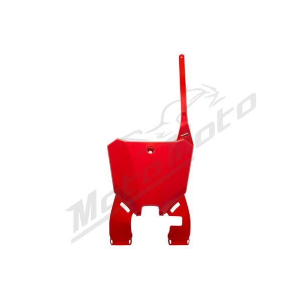 UFO Raudonas priekinio numerio plastikas Honda CRF 250-450cc 21-26
