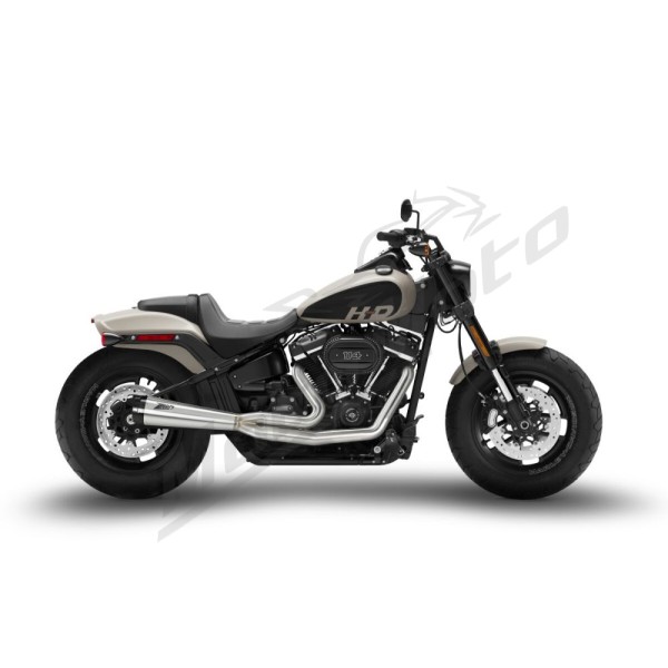ZARD FULL KIT EXHAUST SYSTEM 2:1 Harley Davidson FXBBS / FXFB / FXFBS / FXLRS / FXLRST / FXST 1750-1923cc 18-24