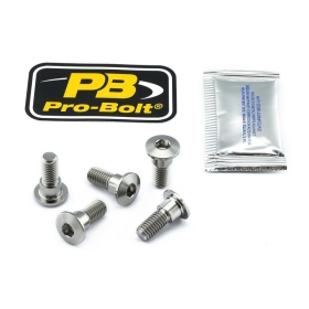 PRO BOLT Titanium Brake Rotor Mounting Bolt Kit Suzuki AN / DL / GSF / GSR / GSX 600-1300cc 02-25