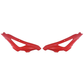Radiator cover red HUSQVARNA TC 250-450cc 2008-2009