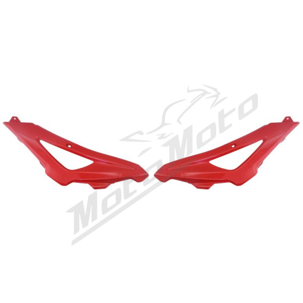 Radiator cover red HUSQVARNA TC 250-450cc 2008-2009