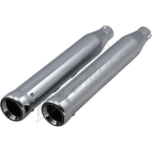 COBRA Neighbor Hater Slip-On Mufflers Harley Davidson FLS / FLSS / FLSTFBS / FLSTN 1450-1800cc 05-17
