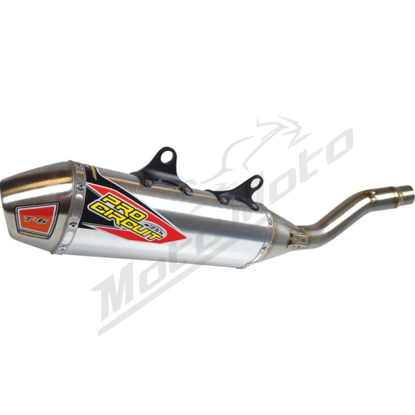 PRO CIRCUIT TI-6 Muffler Stainless Steel Husqvarna FC / SX-F 450 22-24