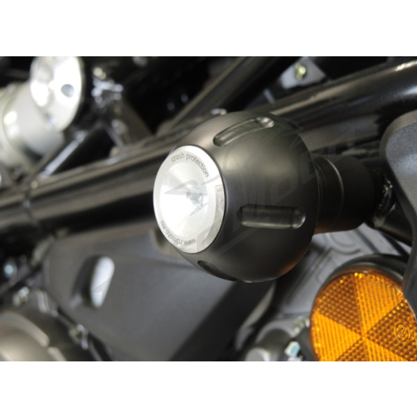 RDMOTO PHV1 Frame Crash Pads Black