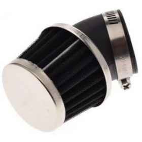 Sport air filter chrome Ø35 45°