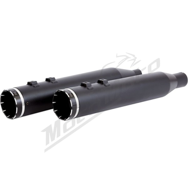 KHROME WERKS 4-1/2" HP-Plus® Slip-On Mufflers Harley Davidson FLH / FLHFB / FLHR / FLHRXS / FLHT / FLHX / FLHXU / FLTRK / FLTRXSE 1750-1977 17-25