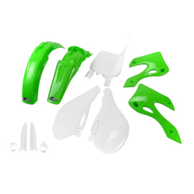 UFO Full Body Replacement Plastic Kit Kawasaki KX 125-250cc 99-02
