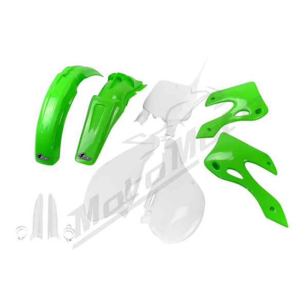 UFO Full Body Replacement Plastic Kit Kawasaki KX 125-250cc 99-02