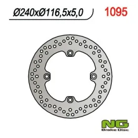 NG BRAKES Galinis fiksuotas stabdžių diskas 240mm Honda CB / CBF / CBR / Forza 500-1000cc 03-24