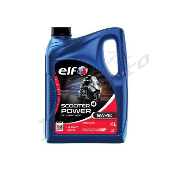 ELF Scooter 4 Power 5W-40 SYN Oil 4T 4L