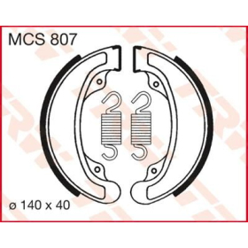 TRW Brake Shoes Honda CB / CM / VT 250-500cc 77-89