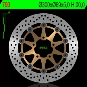 NG BRAKES 790 Round Floating Brake Disc SUZUKI GSX-R 600-1000 03-14