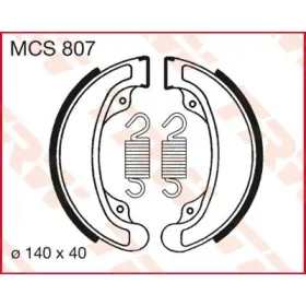 TRW Brake Shoes Honda CB / CM / VT 250-500cc 77-89