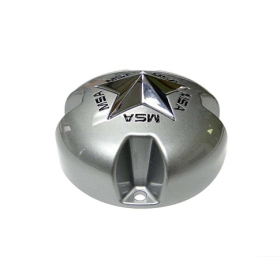MSA WHEELS M18/M17/M15/M12 ratlankių dangtelis, skirtas MSA ratlankiams - sidabrinis
