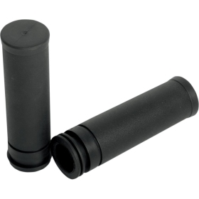 DRAG SPECIALTIES Replacement OEM-Style Rubber Grips Harley Davidson FLHR / FLHRC / FLHRSE / FLHT / FLHTC 1450-1800cc 08-15